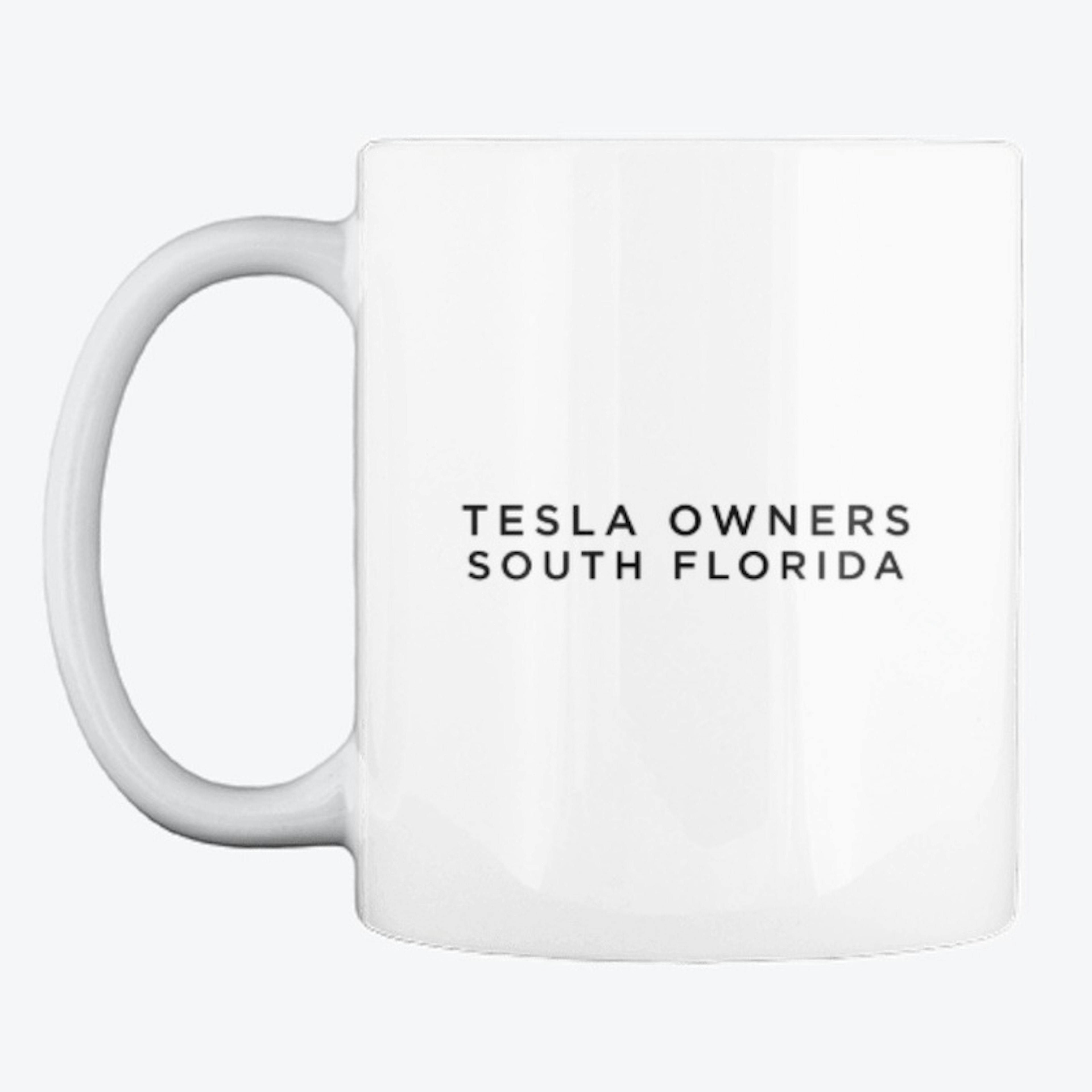 Minimal Tesla Owners South Florida Mug